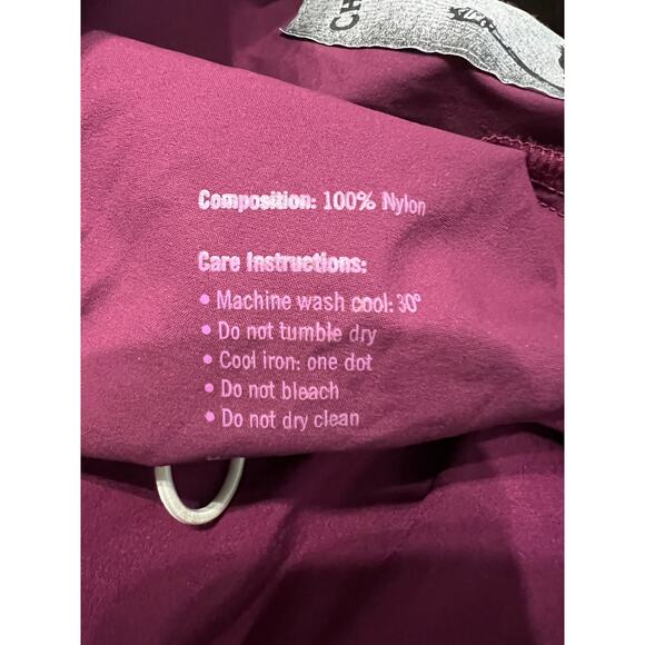 Rapha Jacket Womens Small Classic Wind Zip Cycling Windbreak Plum Purple - Picture 13 of 14